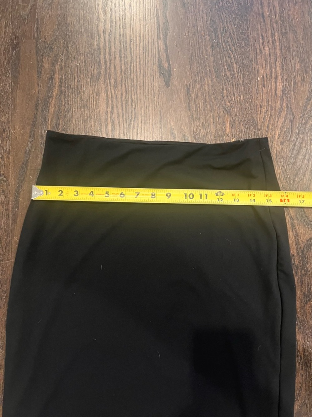Peppermayo Black Maxi Skirt - Streamlined Slip Style - Picture 5 of 9
